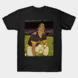 Gene Tenace in San Diego Padres T-Shirt